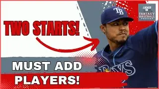 Week 14 Kickoff: MUST-ADD Hitters & 2-Star Pitchers! 