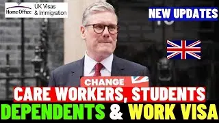 UK New Update on Dependent, Student, Career & Work Visas Affecting Everyone | uk immigration