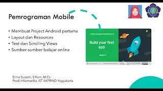 Pemrograman Mobile: Belajar Membuat Project Android Pertama Kali