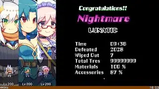 Brave Dungeon All Level 200 Characters 4 Achievements Until 100%! Audio Muted Due To Copyright