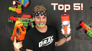 NERF TOP 5: BEST Nerf VORTEX Blasters Of All Time!