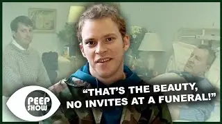 Mark Bonds With Jeremy's Dying Uncle | Peep Show