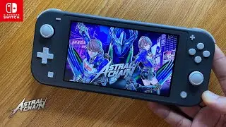Astral Chain Nintendo Switch Lite Gameplay