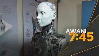 Robot Ameca beri amaran bahaya AI
