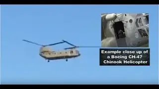 Chinook flyover of Secret Space Program whistleblower Corey Goode's home