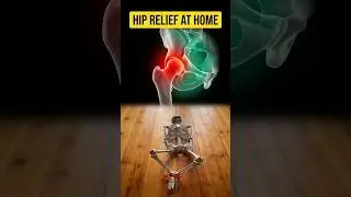 One simple action for women to relieve hip joint at home