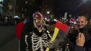 Нью-Йорк 2021: самый крупный Хэллоуин парад в МИРЕ! Halloween 2021 NYC!!