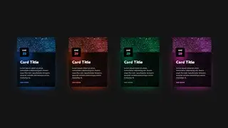 Amazing CSS Neon 3D Cards With Animations