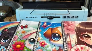 Making Back-to-School Notebooks