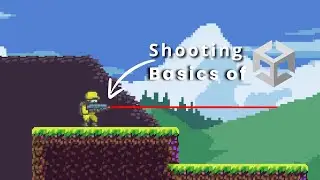 How to shoot in 2d game unity for beginners & learn unity basics!