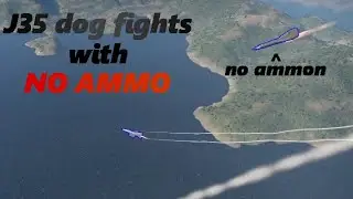 Draken without ammo dogfights Mig-21 - war thunder