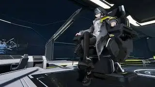 ark knights - watching anime on twitch