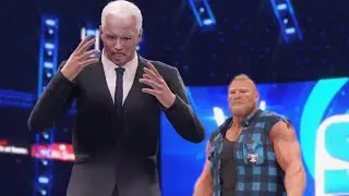 Brock Lesnar Returns to Confront Joe Biden Again