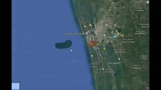 Google Maps show a new ‘underwater’ structure in the Arabian Sea near Kerala’s Kochi