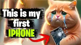 Sad cat broke his new iPhone #aicat  #viral #unstoppable #sad