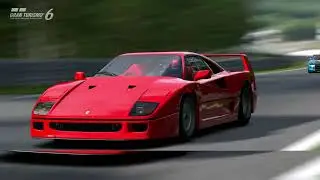 Gran Turismo 6 Spec II - Ferrari F40 vs the Circuit de Spa