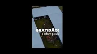 GRATIDÃO! É o que fica desse evento incrível!