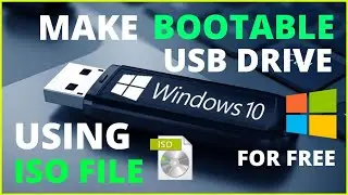 How to create a bootable USB Flash Drive for windows 10 Using cracked PowerISO