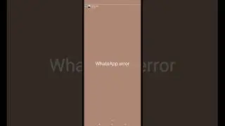 WhatsApp Error Hari ini