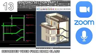 13 | Building Section in AutoCAD | Nepali Tutorial | Online Workshop one