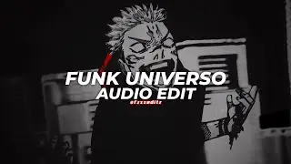 funk universo x sukuna's laugh - irokz [edit audio]