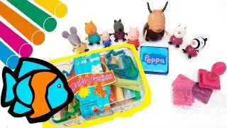Peppa Pig juega con plastilina 🐽 🎈