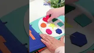 Quiet Book for Toddlers #educationaltoysforkids #giftsforkids #toddleractivities #quietbooks #toys