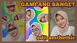 Cara Edit Foto Aesthetic Dengan Background Pelangi Di PicsArt 2021