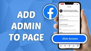 How to Add Admin on Facebook Page - LATEST UPDATE