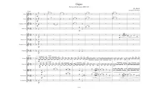 Bach: Partita No. 1 in B-flat, BWV 825: VII "Gigue" for Orchestra (arr. by Phil Justin)