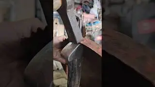 Part of making a lid for vintage copper pot 
