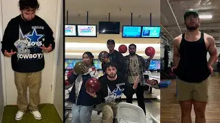 VLOG: UPPER BODY WORKOUT + BOWLING