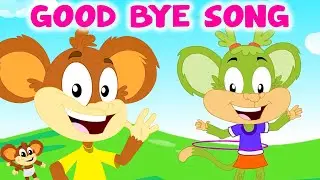 GoodBye Song for Kids by Monkey Rhymes
