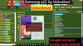 Samsung a22 frp lock remove #samsunga226bfrpremoveunlocktool