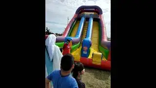 James Cheng Jacqueline Cheng trampoline slide kids festival arts & crafts, games and entertainment!