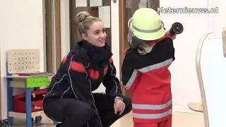 Brandweer verast kinderdagverblijf Sinnefleur in Workum