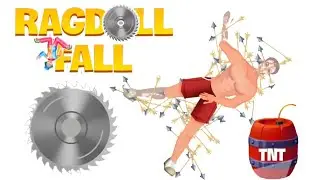 EPIC RAGDOLL FAILS! Ragdoll Fall: Push & Destroy Gameplay