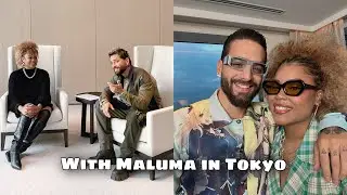 Meeting Maluma in Tokyo , Japan Vlog 🇯🇵