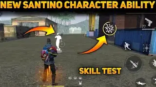 New Santino Character ability Test Freefire New Santino character skill Test Freefire new Character