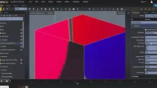 Modifying camera settings in Clara.io