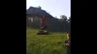 Барьер через забор