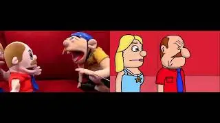 SML Movie: Jeffy's Pregnancy Scare! [Original & Animation Side By Side] Fast Forward