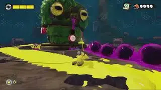 Splatoon 1 Shootin' the Sneeze... (Boss 2 Shotless) NG+ Speedrun World Record 1m 57s 833ms