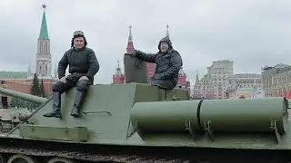 Танк Т 70 на ходу