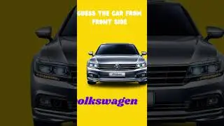 Guess the Car From Front Side  #quiz