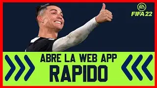 ✅ GUIA Como abrir el MERCADO de la WEB APP RAPIDO [ACTUALIZADO] Fifa 22 💰 Ten Acceso al Mercado
