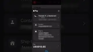 ApplePay button demo on Joomla / Virtuemart website