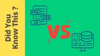 Real case of the difference between FRONTEND and BACKEND Developper