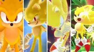 All Super Sonic Transformations in Games (1992 - 2023)