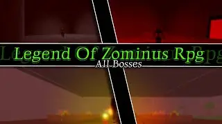 Roblox Legend Of Zominus Rpg (Killing All Bosses)